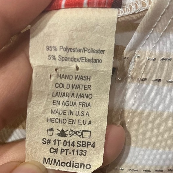 Y2K Penny Tail Tank Top Size Medium Made in USA - Picture 8 of 8